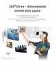 3D окуляри віртуальної реальності VR Shinecon SC-G04BS для смартфонів із навушниками + пульт - зображення 7