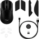 Миша HyperX Pulsefire Haste 2, RGB, USB-A/WL/BT, чорний (642920) - зображення 3