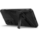 Защитный чехол с подставкой Deexe Bibercas для Xiaomi Poco F4 / Redmi K40S - Black - изображение 3
