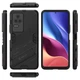 Защитный чехол с подставкой Deexe Bibercas для Xiaomi Poco F4 / Redmi K40S - Black - изображение 5