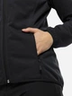 Куртка демисезонная короткая с капюшоном женская Jack Wolfskin Windhain Hoody W 1307481-6000 L Черная (4064993526721) - изображение 5