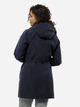 Парка демисезонная женская Jack Wolfskin Ottawa Coat 1107244-1010 XS Синяя (4064993495133) - изображение 2
