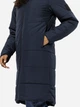 Куртка зимняя длинная женская Jack Wolfskin Deutzer Coat W 1207501-1010 XS Синяя (4064993899993) - изображение 3