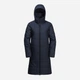 Куртка зимняя длинная женская Jack Wolfskin Deutzer Coat W 1207501-1010 XS Синяя (4064993899993) - изображение 7