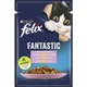 Вологий корм для котів Felix Fantastic 85 г - форель та зелені боби - изображение 1