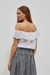 Блузка жіноча MOODO 4035W XXL біла - зображення 4