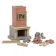 Керамічний конструктор з міні-цеглинок Fireplace. Камін - зображення 9
