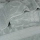 Полотенце махровое GM Textile 50x90см Премиум качества Листья 550г/м2 (Светла-мята) - изображение 2