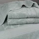 Полотенце махровое GM Textile 50x90см Премиум качества Листья 550г/м2 (Светла-мята) - изображение 3