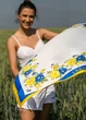 Хустка патріотична (атлас) 90х90 см (С90150-8) - изображение 5