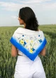 Хустка патріотична (атлас) 70х70 см (С70100-9) - изображение 1