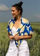 Хустка патріотична (атлас) 90х90 см (С90150-14) - изображение 3