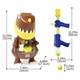 Тир дракон XPRO "Cute dragon" 16713 (1788A) (16) для детей разноцветный (MER-14795_495) - изображение 5
