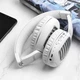 Накладные Bluetooth наушники с микрофоном HOCO W23 Brilliant sound White - изображение 3