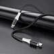 Кабель USB Borofone BX79, Type-C to Type-C, PD 60W, 1m, чорний - зображення 3