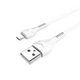 Кабель Hoco X37 USB to MicroUSB 1m белый - изображение 3