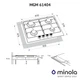 Варильна поверхня газова на металі Minola MGM 61404 WH - зображення 10