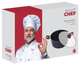 Каструля Bravo Chef класична 22 см (3.2 л) з кришкою (BC-2101-22) (6859887) - изображение 7