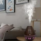 Зволожувач повітря з підсвічуванням WooD Humidifier RGB 7 кольорів свічення, аромадифузор ультразвуковий USB 130мл Темне дерево - зображення 7