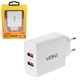 Сетевое зарядное устройство VOIN 36W, 2USB QC3.0 (3.6V-6.5V*3A, 6.5V-9V*2A, 9V-12V*1.5A) (LC-36523 W) - изображение 1