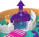 Ігровий набір Polly Pocket Кишеньковий світ "Обіймашки з корги" GTN13 - зображення 5