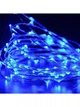Светодиодная гирлянда нить 200 Led Капли росы электрическая 15 м Синяя - изображение 1
