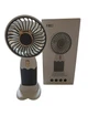 Вентилятор ручной аккумуляторный Mini Fan ZB088C USB Серо-белый - изображение 4
