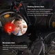 TK-906 GPS Трекер Фонарь АКБ 1800 мАч на 25 дней, для Велосипеда Мопеда Мотоцикла Самоката, TKSTAR - изображение 12