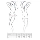 Эротический комплект белья под латекс CAPRI SET Black L/XL - Passion: мини-бикини, стринги, пояс для чулок - изображение 2