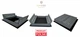 Деревянная песочница для детей SunWood PS 120IMP sz с раскладными скамейками - крышкой дном и брезентом Серая - зображення 2