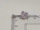 Серебряная серьга для пирсинга пупка с фианитами. 6001 - изображение 4