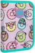 Пенал на молнии CoolPack Clipper Happy Donuts с органайзером для ручек 20х14х3 см (f076665) - изображение 1
