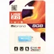 USB флеш-накопитель флешка Flash Mibrand USB 2.0 Chameleon 8Gb Light Blue - изображение 2