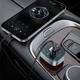 FM модулятор с зарядкой HOCO Crystal transparent discovery edition FM transmitter (2USB, 3A/18W, QC). Blue - изображение 5