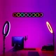 Лампа кольцевая LED 56 cm 22" RGB с 3-мя держателями для телефона и штативом 2 метра для съёмки фото и видео чёрный Без Бренда (755709) - изображение 4