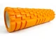 Массажный ролик 45 см роллер для фитнеса, йоги EasyFit Grid Roller v.2.1 Оранжевый (МФР валик для массажа всего тела: рук, ног, спины, шеи) - изображение 1