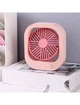 Вентилятор настільний акумуляторний DianDi Fashion Fan SQ 2177A з USB-зарядкою Рожевий - зображення 2