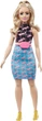Кукла Барби Модница в комплекте с принтом "GRL PWR" Barbie Fashionistas Girl Power Print Outfit 202 (HJT01) - изображение 1