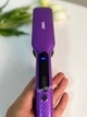 Широкий утюжок для выпрямления волос&nbsp;VGR V-506 мощностью 55 Вт с LED дисплеем 130-210 градусов Цельсия фиолетового цвета - изображение 7