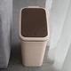 Відро для сміття MVM з кришкою BIN-04 10 л Бежеве (BIN-04 10L BEIGE) - зображення 5