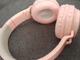 Бездротові навушники "Котячі вушка" Epik ZW-028 з підсвіткою Bluetooth Пудровий - изображение 4