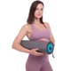 Масажний ролик ролер 3 в 1 Foam Roller Zelart 5715 45x16 см Black-Mint - зображення 10