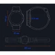 Смарт-часы Mibro Smart Watch Х1 AMOLED дисплей два ремешка чёрный и серый (130000021) - изображение 6