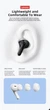 Бездротові навушники Lenovo Bluetooth 5.3 TWS сенсорне керування Black(6928760100119) - зображення 4