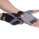 Перчатки для фитнеса и тренировок Zelart SB-161594 S Черный-серый - изображение 3