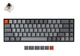 Клавіатура механічна Keychron K6 68Key, Gateron G Pro Brown, BT/USB-A, EN/UKR, White LED, чорний - изображение 1