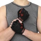Перчатки для фитнеса и тренировок HARD TOUCH FG-9499 M Черный/Красный - изображение 2