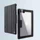 Чехол противоударный Nillkin Bumper Leather Case Pro Armored Smart Cover with Camera Case and Stand для Apple iPad Air 13 2024 M2 / iPad Pro 12.9'' 2018 2019 2020 2021 2022 (A12Z Bionic M1 M2) Black - изображение 1