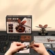 Металлическая головоломка Жук-носорог Robotime Rokr 3D со светодиодной подсветкой DIY (1012-716-00) - зображення 2