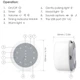 Генератор білого шуму BauTech нічник RGB Night Light 24 Білий (1012-671-00) - зображення 9